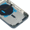 iPhone 12 Pro Max Blue Back Cover with Wireless Charging & Keys