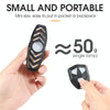 WEST BIKING Bicycle Remote Control Tail Light With Horn Tone(Black)