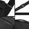Cwatcun D133 Camera Chest Bag Multi-functional Handheld Slanting Cross Shoulder Camera Casual Bag, Color: Small Black