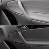 Car Front Left Inside Doors Handle Pull Trim Cover for Mercedes-Benz C-class W203 -2007, Left and Right Driving(Black)