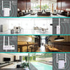 300Mbps Wireless-N Range Extender WiFi Repeater Signal Booster Network Router with 2 External Antenna, EU Plug(Black)