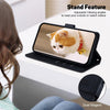For Realme 13+ Global Cute Cats RFID Leather Phone Case(Black)