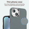 For iPhone 13 Carbon Fiber Series IMD Phone Case(Grey)