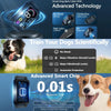 Anti Bark Dog Training Collar - Colour Screen, Rechargeable, Waterproof (Black)
