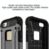 Tough Armor TPU + PC Combination Case for iPhone SE & 5 & 5s(Grey)