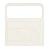 Motorola Razr 40 Upper Back Cover Replacement (White)