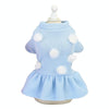 Warm Dog Skirt, Size M (Light Blue) - Bichon, Pomeranian