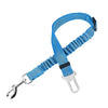 Reflective Dog Car Seat Belt, Telescopic, Light Blue