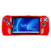 For ASUS ROG Ally Handheld Game Console Silicone Drop-proof Protective Case All-inclusive Case(Red)
