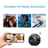 Mini WiFi Camera HD 640x480p Night Vision Motion Detection Black