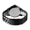 Skmei 1513 Fashion Trendy Steel Band Quartz Watch Mens Waterproof Leisure Watch(Black)