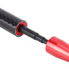 Short Aluminum Carbon Vehicle Car AM/FM Radio Antenna(Red)
