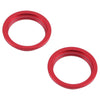 iPhone 13 Rear Camera Lens Protector (Red, 2-Pack)