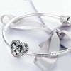 Heart-shaped Diamond-set 925 Sterling Silver Accessories