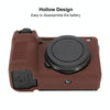 For Sony ILCE-6700 / A6700 Glossy Soft Silicone Protective Case(Coffee)