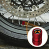 4pcs /Set Lantern Ghost Head Tire Modified Valve Cap(Black)