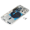 iPhone 12 Pro Back Cover Assembly White - Side Keys, Card Tray & Wireless Charging