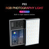 LUXCeO P03 LED Video Light 800LM Super Slim Panel Light On-camera Light Selfie Light Video Photography Studio Light