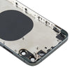 iPhone X Back Glass Replacement, Blue - iP12 Style