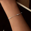 S925 Sterling Silver Platinum-plated Lightning Bracelet(BSB181)