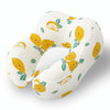 Children U-Shaped Memory Pillow Portable Cartoon Neck Care Pillow, Style: Lemon