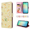 For Samsung Galaxy A06 4G Bronzing Painting RFID Leather Phone Case(Yellow Daisy)