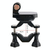 GP433 Bicycle Motorcycle Handlebar Mount for GoPro, Insta360, DJI and Other Action Cameras(Black)