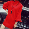 Women Retro Tasseled Soda Knot Necklaces Sweater Long Chain Necklace