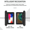 RT1 10W QI Universal Multi-function Mobile Phone Wireless Charger with Alarm Clock & Time / Calendar / Temperature Display(Black)