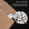 Mini Folding Pocket Knife Keychain Multitool Gold