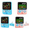 G7 3.5 inch Ultra-thin Handheld Game Console Built-in 666 Games, Style: Double (Pink)
