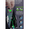Car Cell Phone Holder Wireless Charger Aromatherapy Spray(Black)