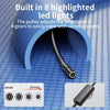 AN112 IP68 8LEDS 8mm Industrial Videoscope for iPhone 8 Pin, Length:10m Hard Line