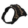 K9 Dog Harness, Adjustable, Breathable, Leopard, Large