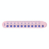 Montessori Math Decomposition Ruler Kindergarten Children Numbers Addition and Subtraction Arithmetic Enlightenment Teaching Aids, Length: 25.5cm(Pink)
