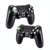 For PS5 Joystick 8pcs /Set Gamepad Metal Buttons Mushroom Head Magnetic Base Cross Keys Accessory Set