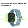 P8 1.4 Inch Heart Rate Blood Pressure Monitoring Smart Watch, Color: Pink