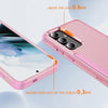 For Samsung Galaxy S25+ 5G TPU + PC Shockproof Protective Phone Case(Pink)