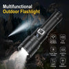 S2301 30W White Laser Wick 1000LM Telescopic Zoom LED Flashlight(Black)