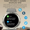 Bluetooth Talk Outdoor Pedometer Exercise Heart Rate Sleep Monitoring Smart Watch(Black)