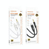Borofone BL22 3.5mm to 8 Pin Zinc Alloy Dignity AUX Audio Cable, Length:1m(Black)