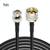 BNC Male to UHF Male RG58 Coax Cable 1m (50 Ohm)