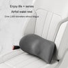 Car Cushion Driving Seat Cervical Support Backrest Pillow, Style: Waist Pad Black