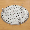 2 PCS Multifunctional Stainless Steel Three-leg Steamed Bun Steamed Rack, Size:20cm