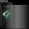 For Xiaomi Black Shark 3 Pro 50 PCS 0.26mm 9H 2.5D Tempered Glass Film