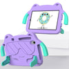 For Lenovo Tab M8 TB-300FU/TB-300XU 4rd Gen Ice Baby EVA Shockproof Hard PC Tablet Case(Light Purple+Mint Green)