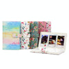 For Polaroid Mini11 3 Inch PU Photo Album Bank Card Stamp Storage Album, Pattern: Pink Bottom Rose