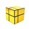 Mirror Second-order Entry-level Shaped Cube Speed Challenge Gift Intelligent Early Education Toy(Gold)
