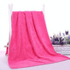 30x70cm Nano Thickened Large Bath Towel Hairdresser Beauty Salon Adult With Soft Absorbent Towel(Pink)