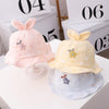 MZ9828 Star Grass Pattern Newborn Basin Hat Baby Cotton Hat Fisherman Hat, Size: Around 42cm(Yellow)